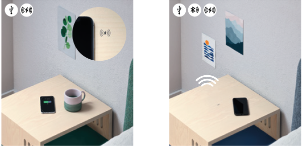 Accessoires Nidi USB Bluetooth BedHabits 1